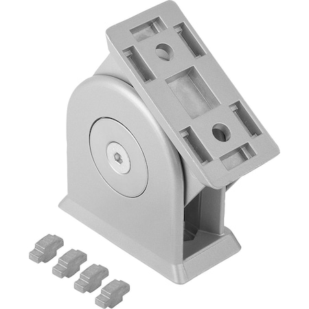 Kipp Joint Block 90X45X100, Form:B Zinc, Type B, Bn=10 K1051.104590